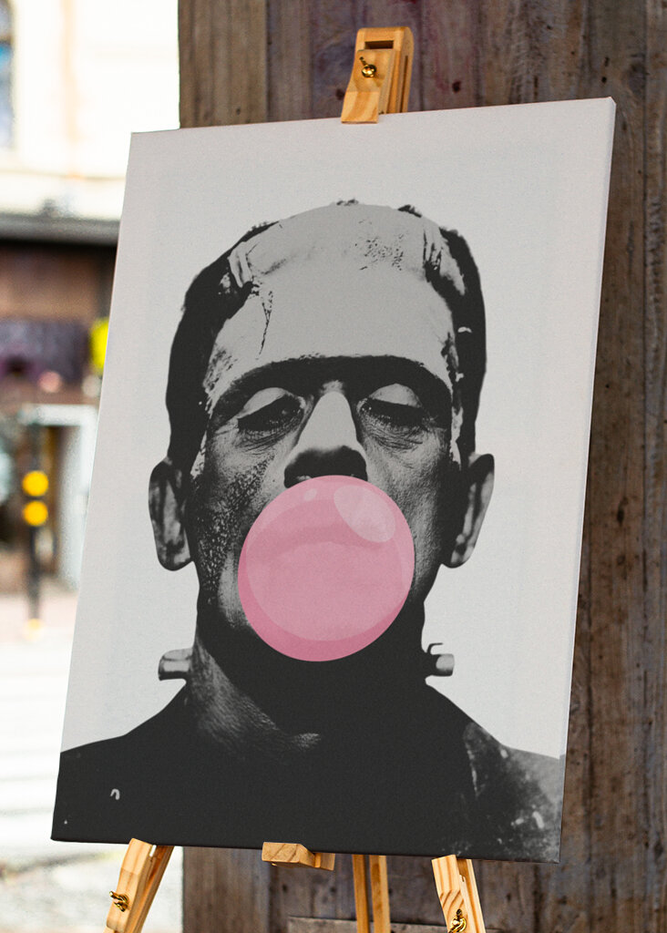 Klassischer Monster Pop