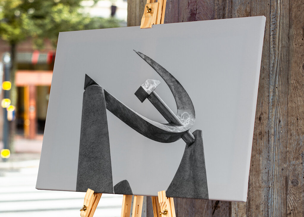 Hoz y martillo griegos