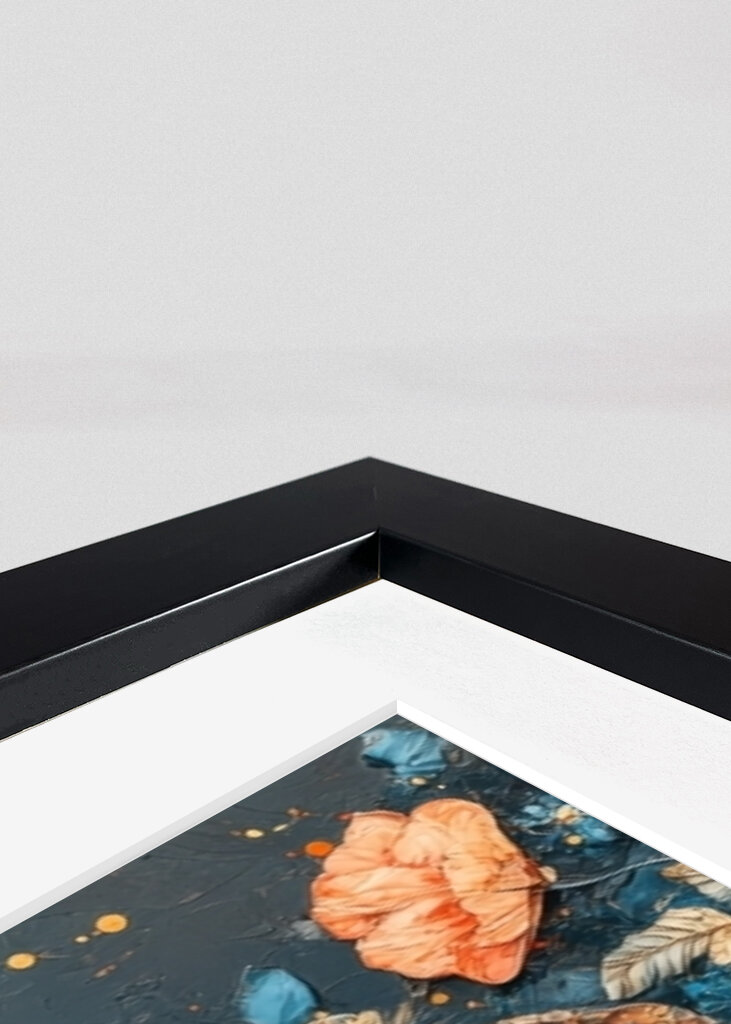 Lion the majesty of flowers