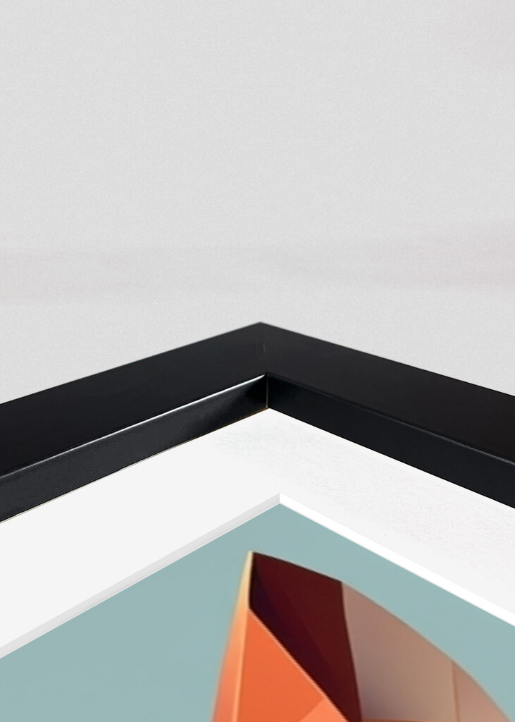 Geométrico Low Poly Cat Portrai