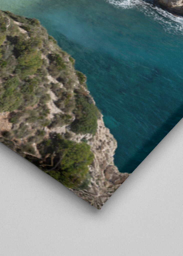 Baie sur la côte méditerranéenne