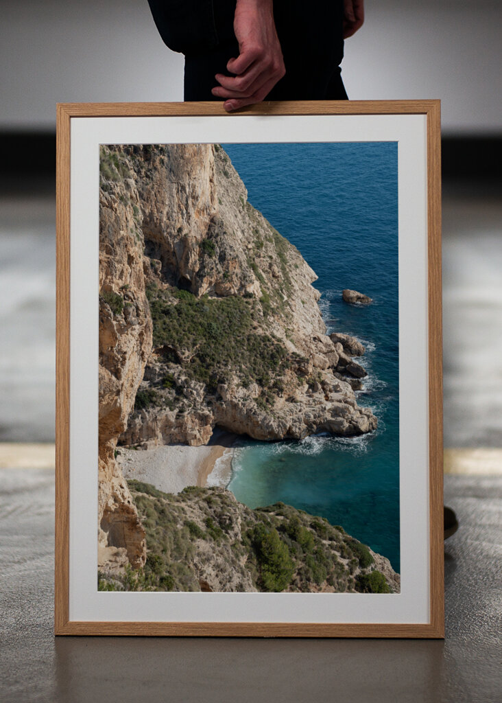 Baie sur la côte méditerranéenne