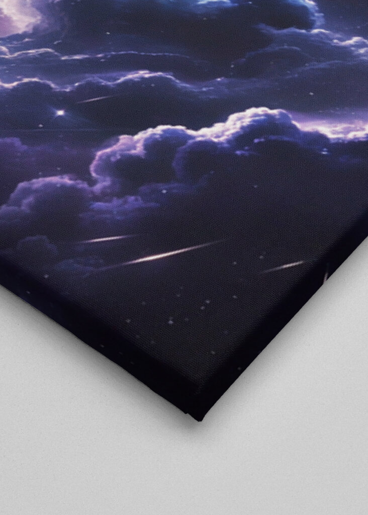 Éclair à travers la galaxie 