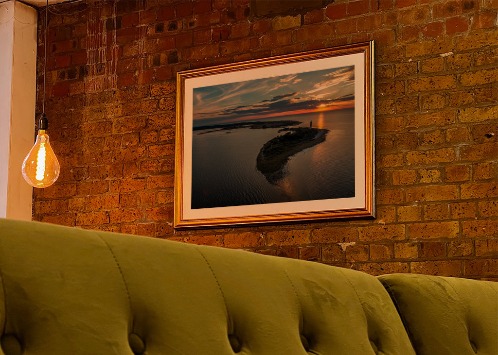 Sonnenuntergang über Ölands nördlichen U