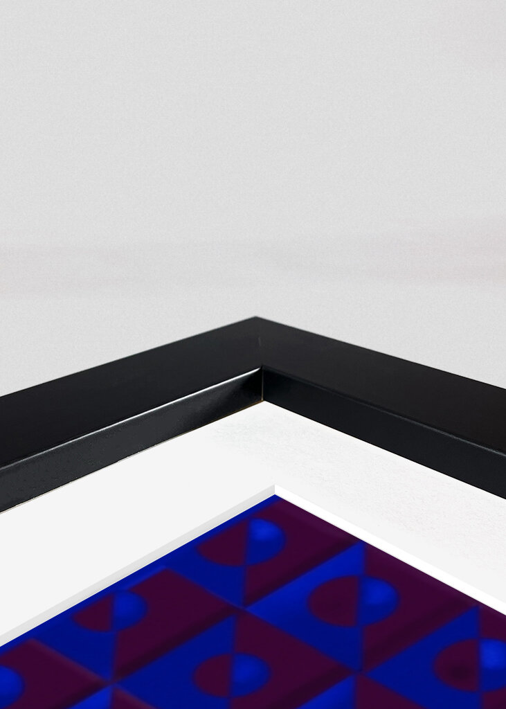 Cat Under the Table - Flowers