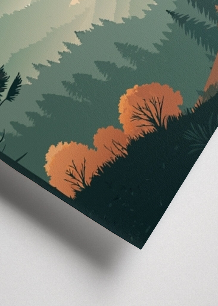 Forest by Sunset Nature