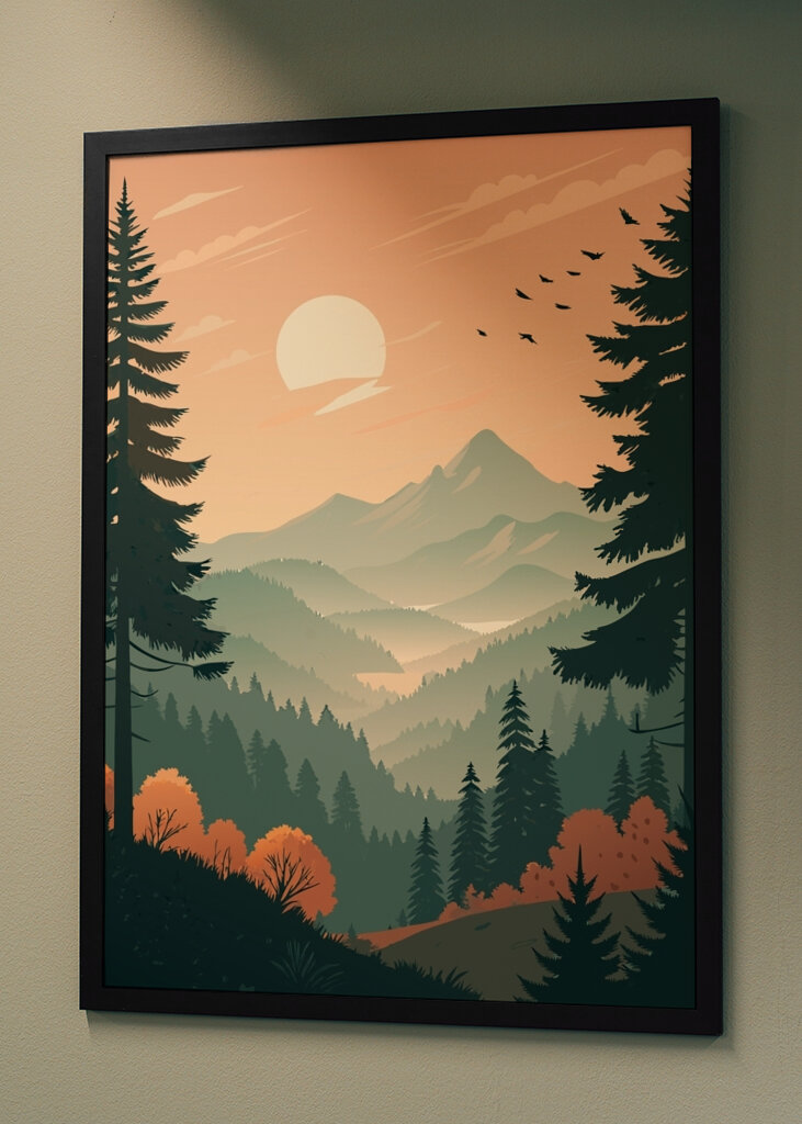 Forest by Sunset Nature