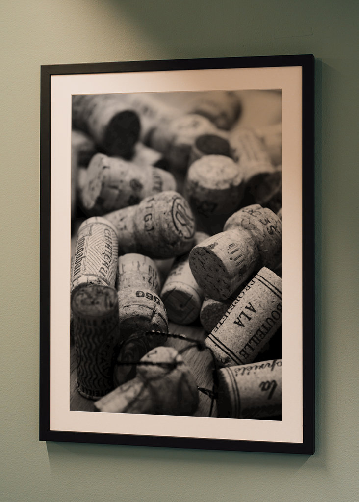 Wein und Champange-Korken