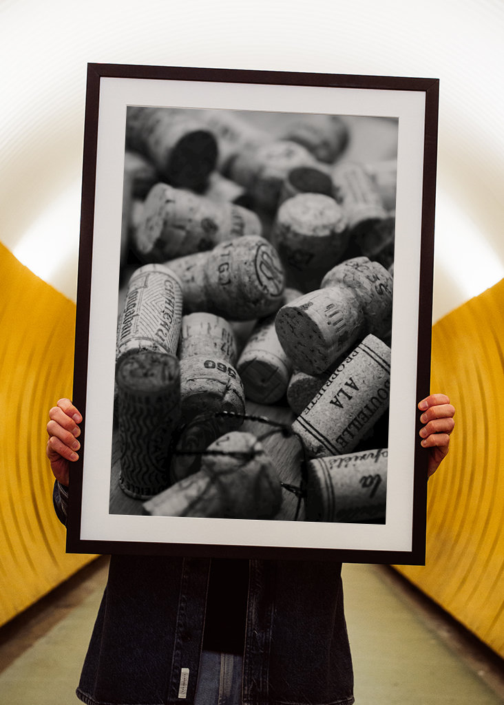 Wein und Champange-Korken