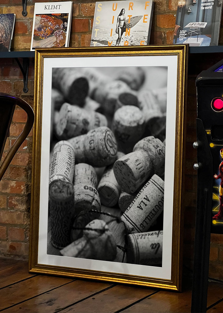 Wein und Champange-Korken