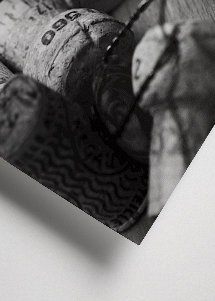 Wein und Champange-Korken