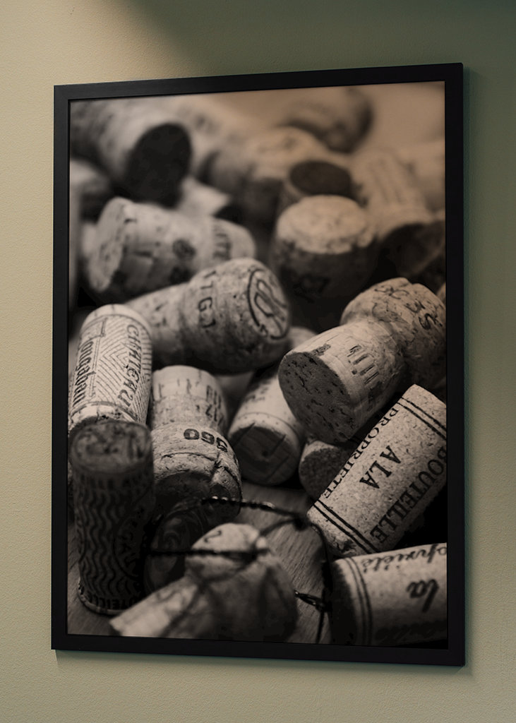 Wein und Champange-Korken