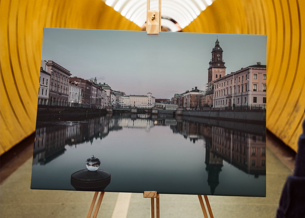 Morgendämmerung in Göteborg