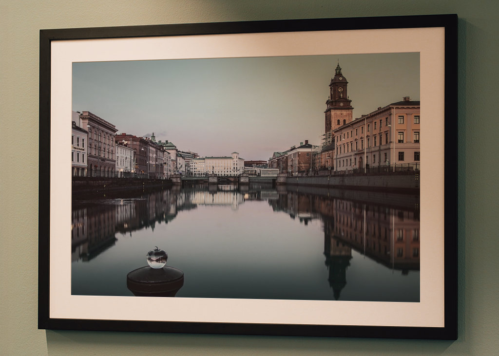 Morgendämmerung in Göteborg