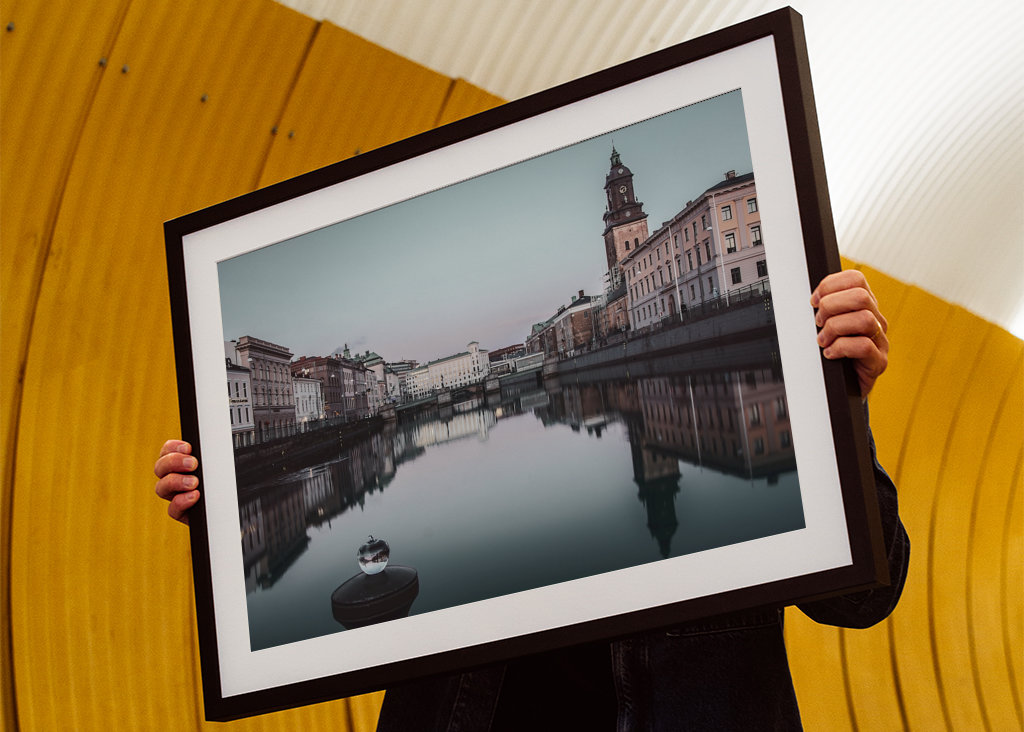 Morgendämmerung in Göteborg