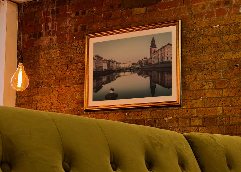 Morgendämmerung in Göteborg