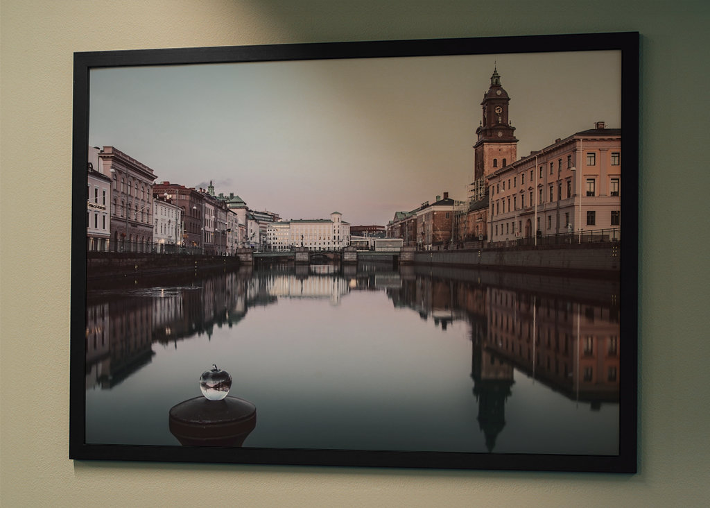 Morgendämmerung in Göteborg