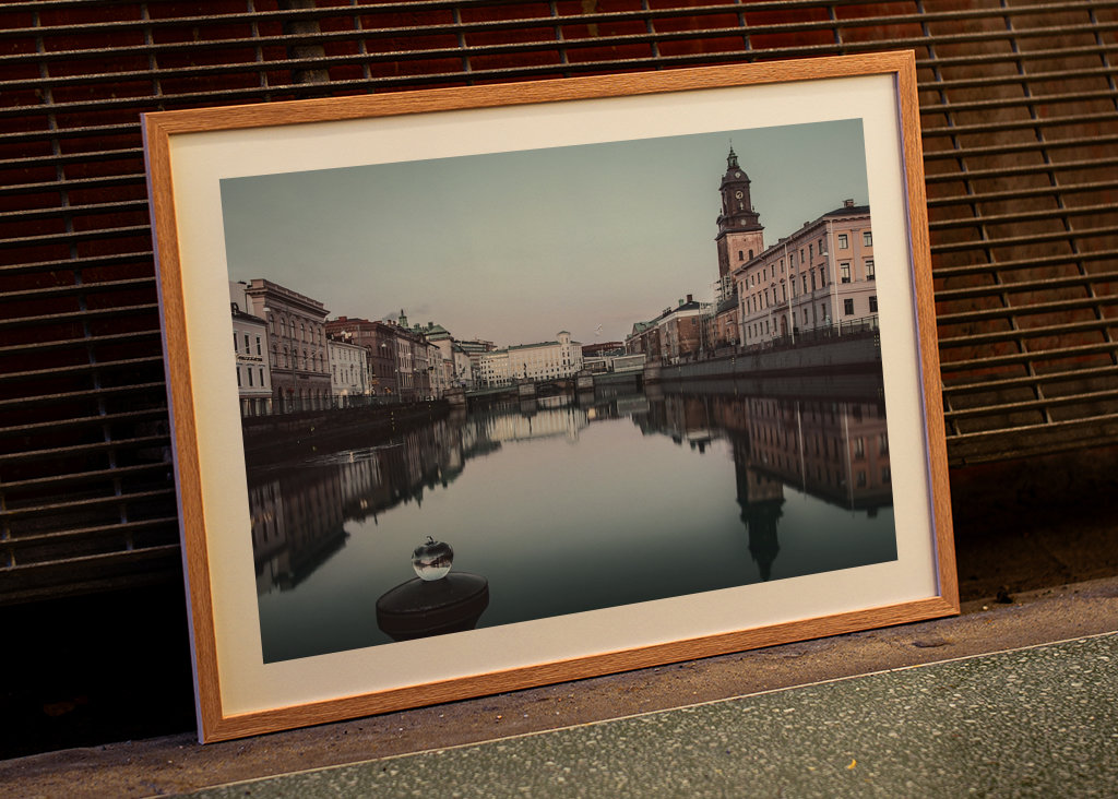 Morgendämmerung in Göteborg