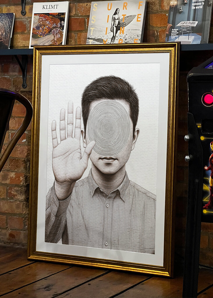 SPIRAL FACE PORTRAIT