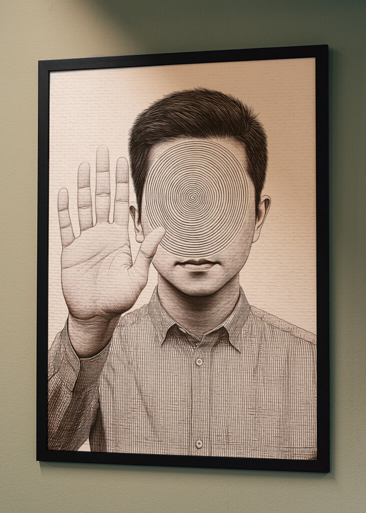 SPIRAL FACE PORTRAIT