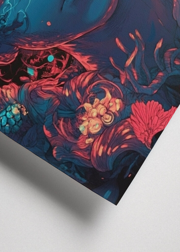 Neon Enigma: Anime Vision