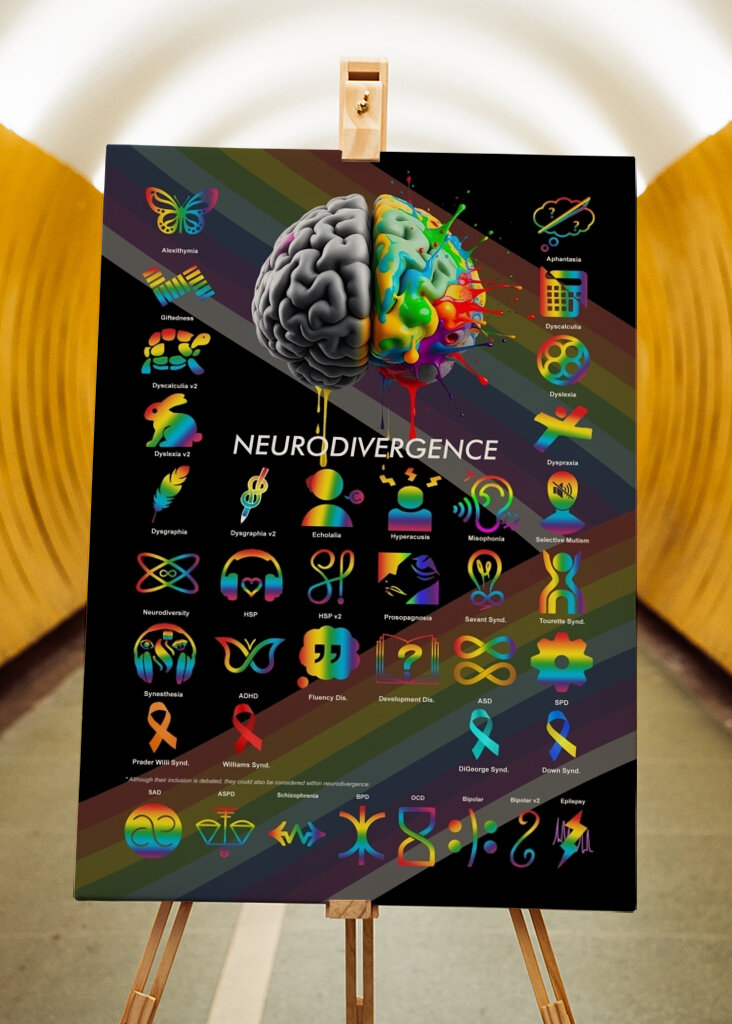 Neurodiversity symbols