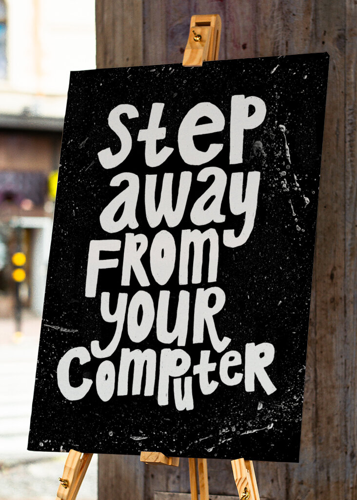 Aléjate de tu computadora