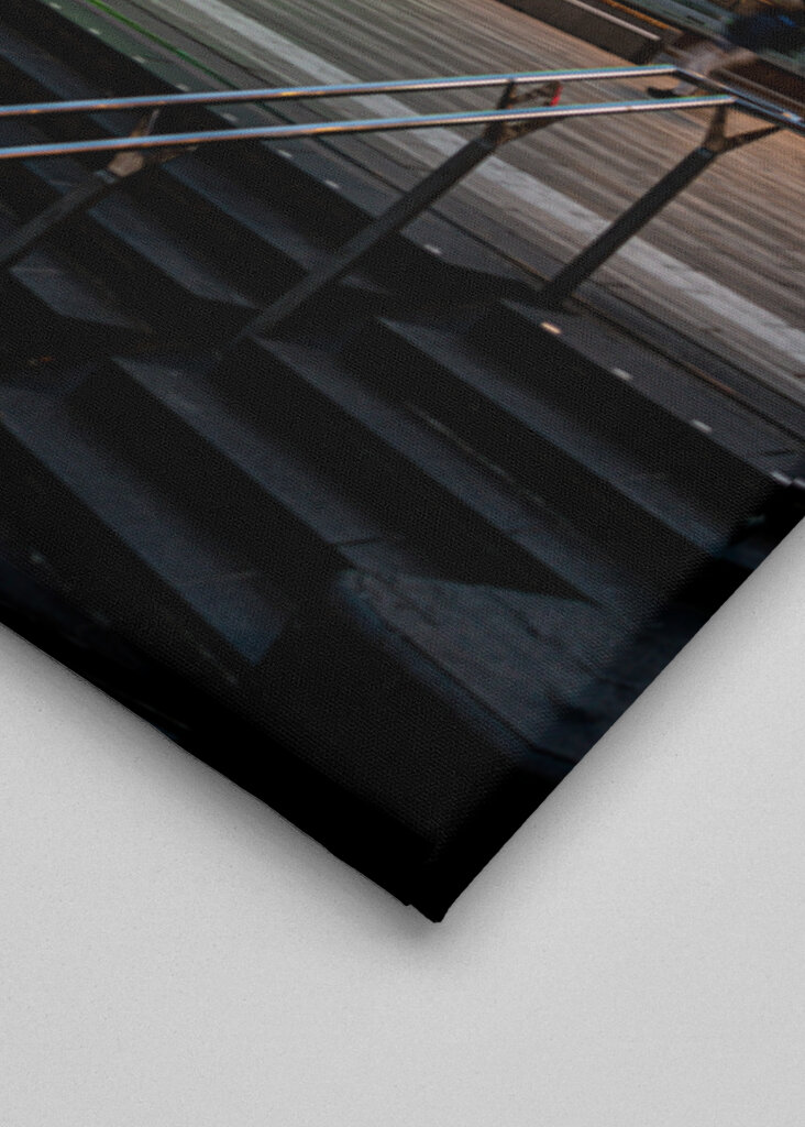 Accent vertical en cristal