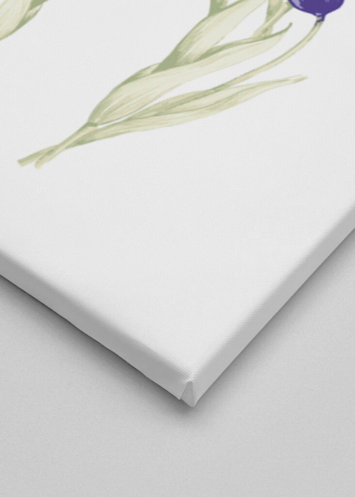 Tulips Repeating Blue