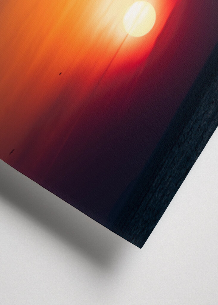 Hypnotiserande Solnedgång 