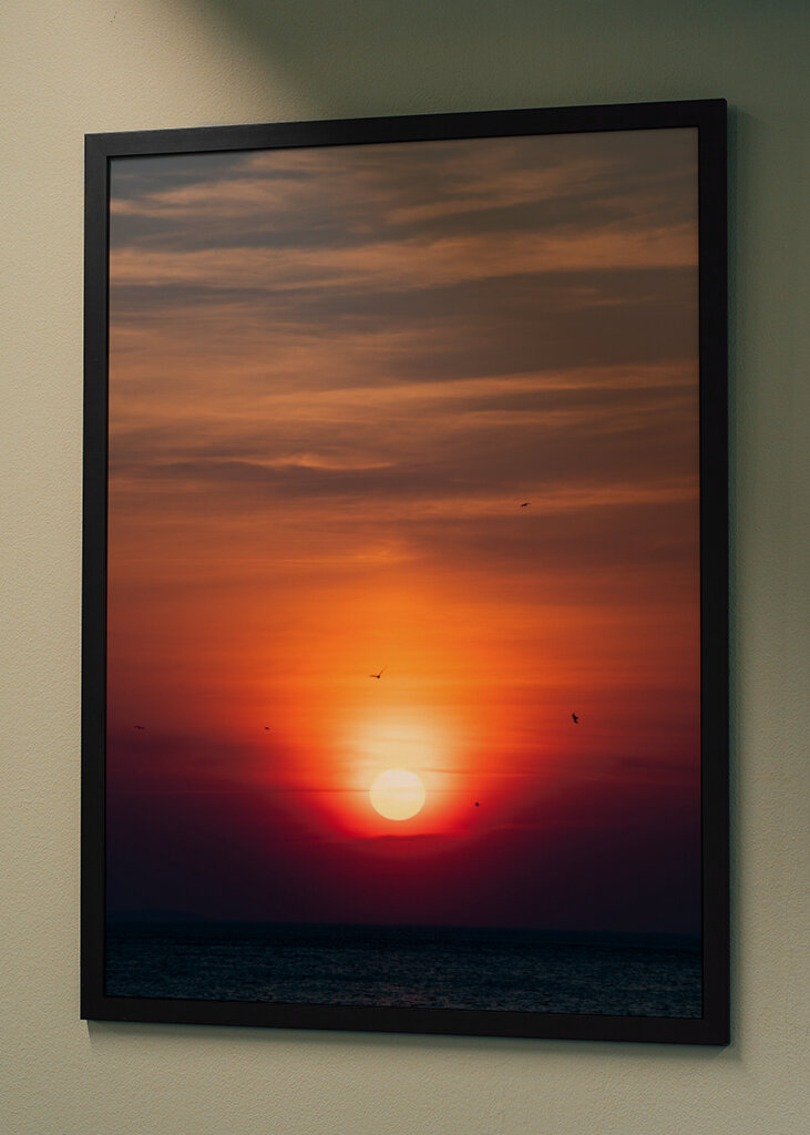 Hypnotiserande Solnedgång 