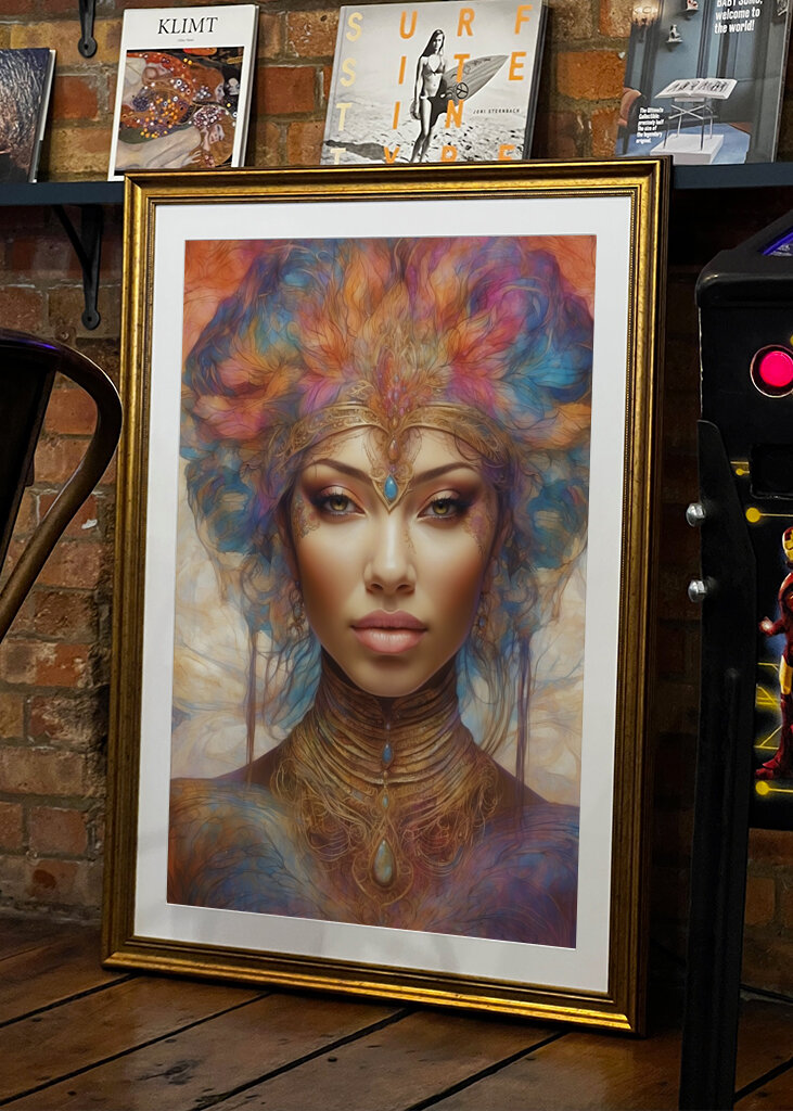 Potrait Abstrakte Frauen