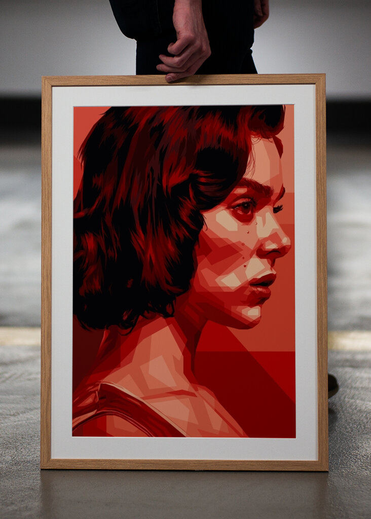 Mary "Sinners" in WPAP Style