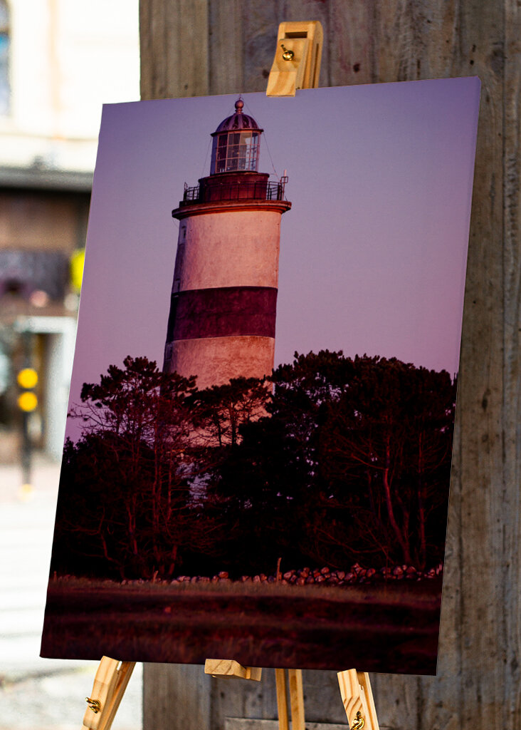 Lighthouse at sunset