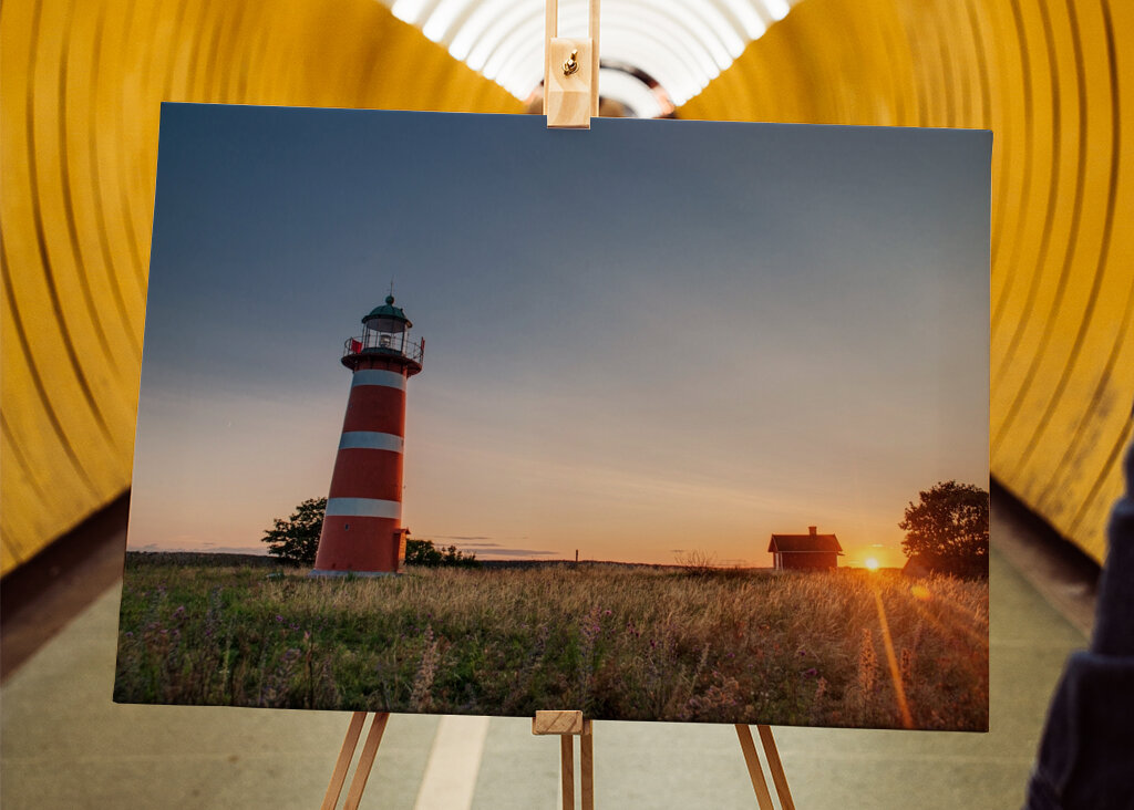 Närsholmen naplementekor.