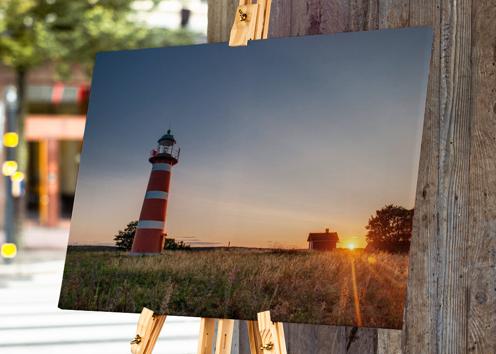 Närsholmen naplementekor.