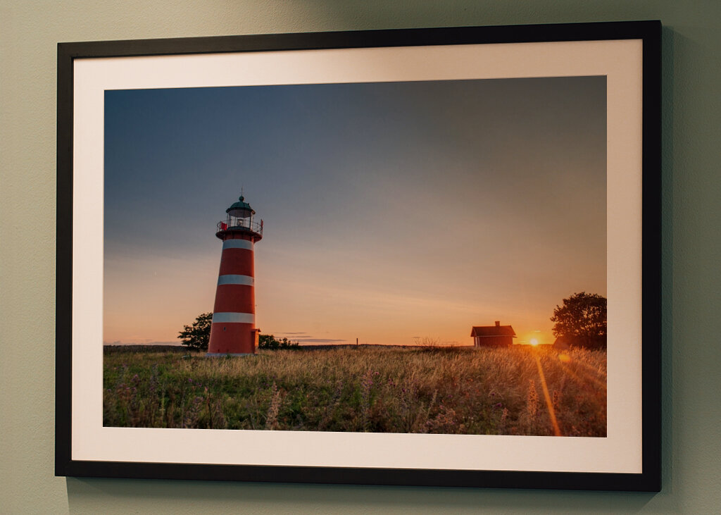 Närsholmen naplementekor.
