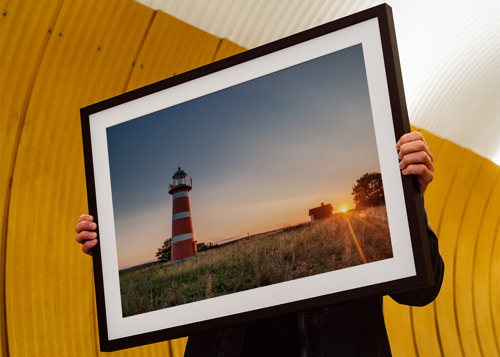 Närsholmen naplementekor.