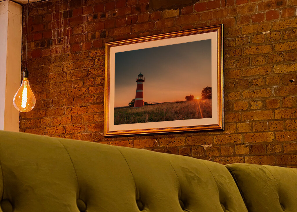 Närsholmen naplementekor.