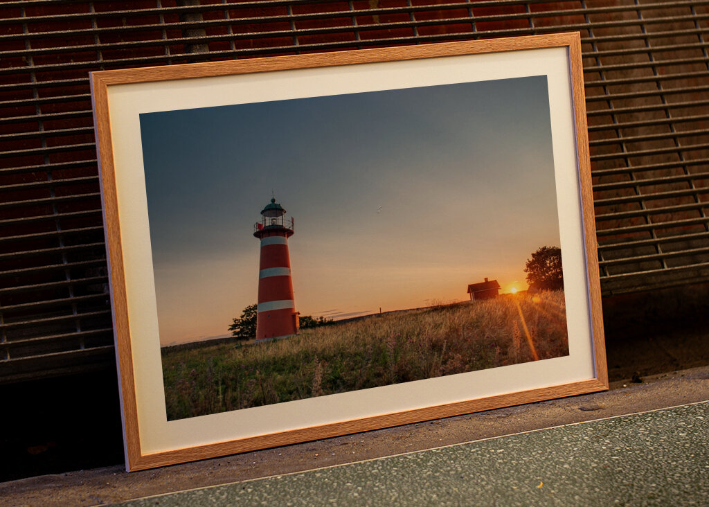Närsholmen naplementekor.