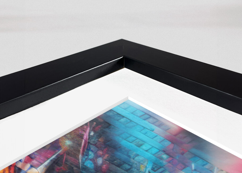 graffiti brick wall colored