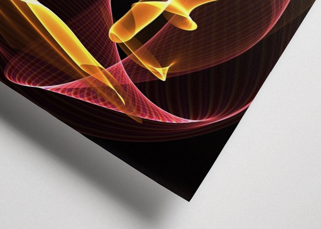 Abstraktes Linienspiel