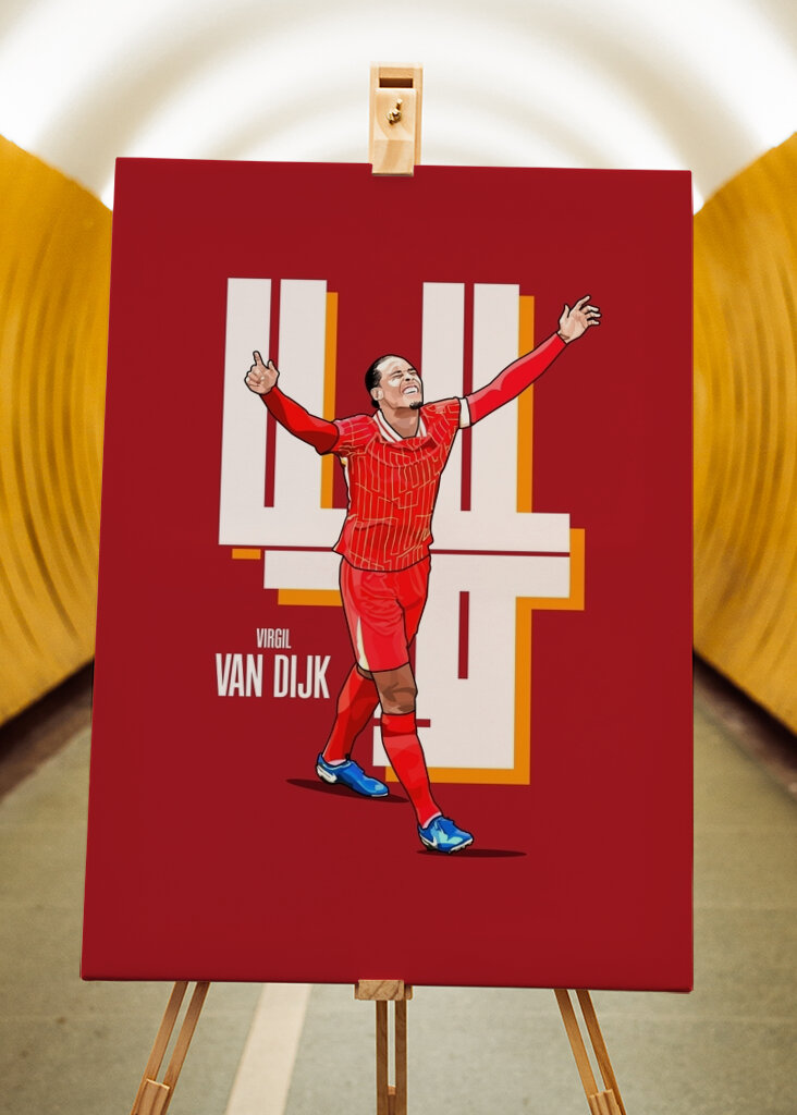 Virgil Van Dijk Arte de Vexel
