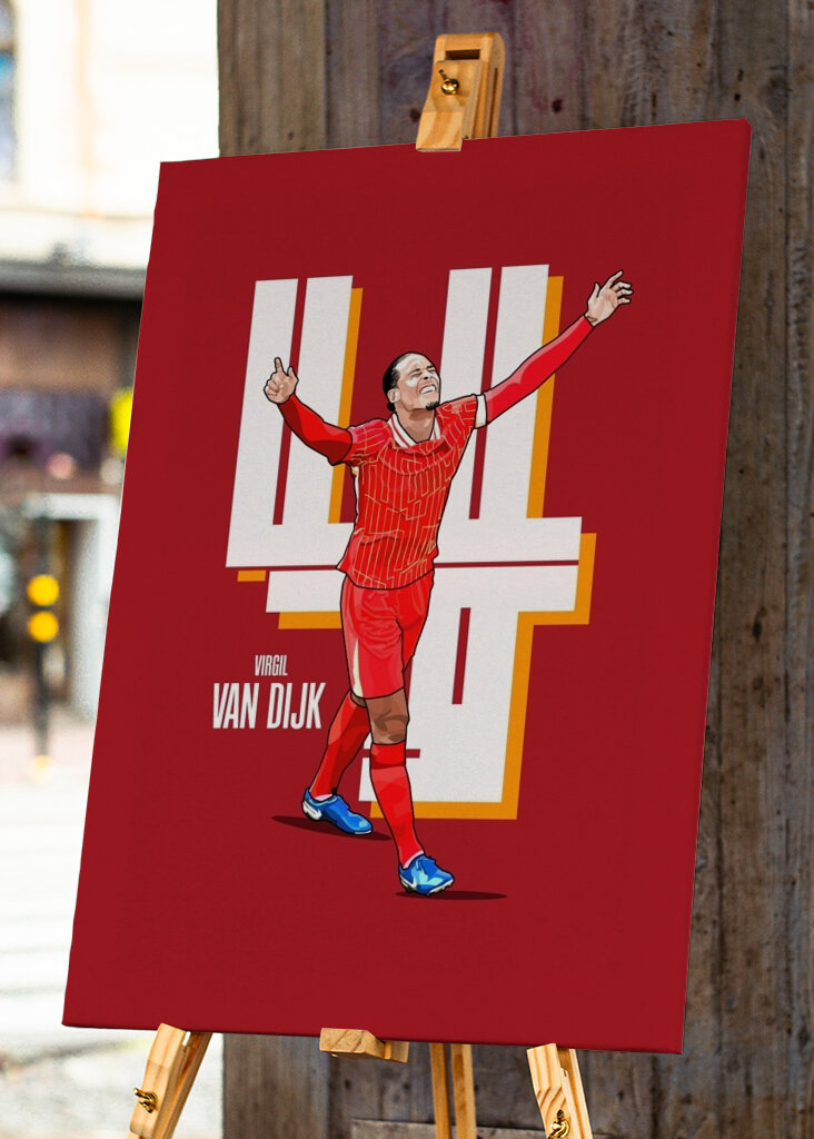 Virgil Van Dijk Arte de Vexel