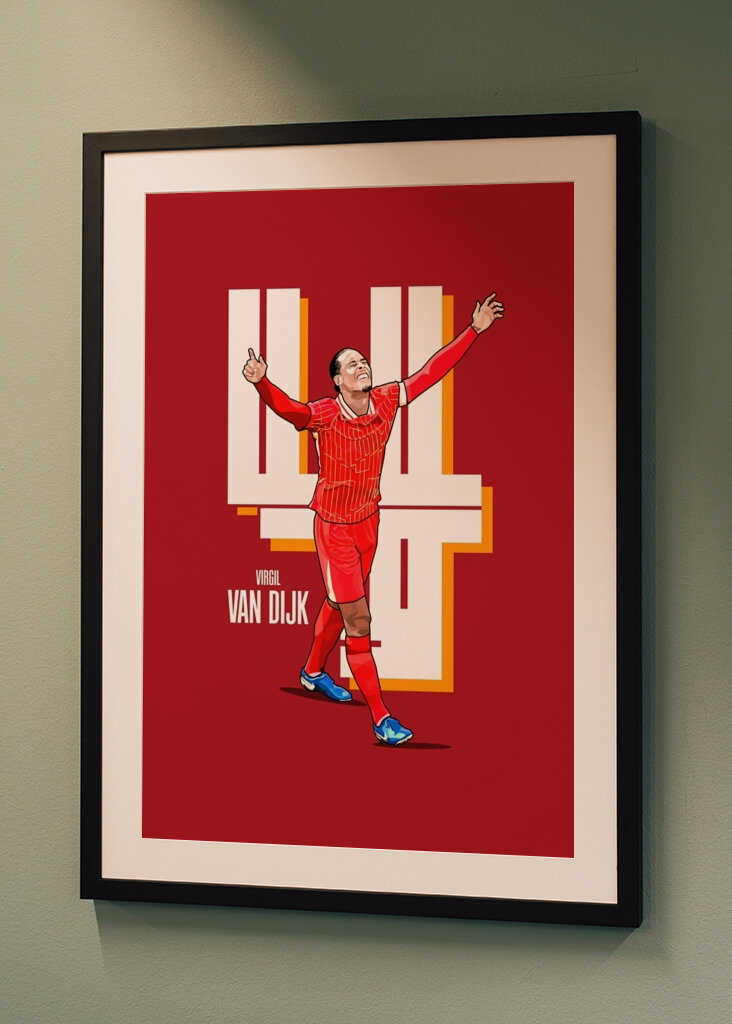 Virgil Van Dijk Arte de Vexel