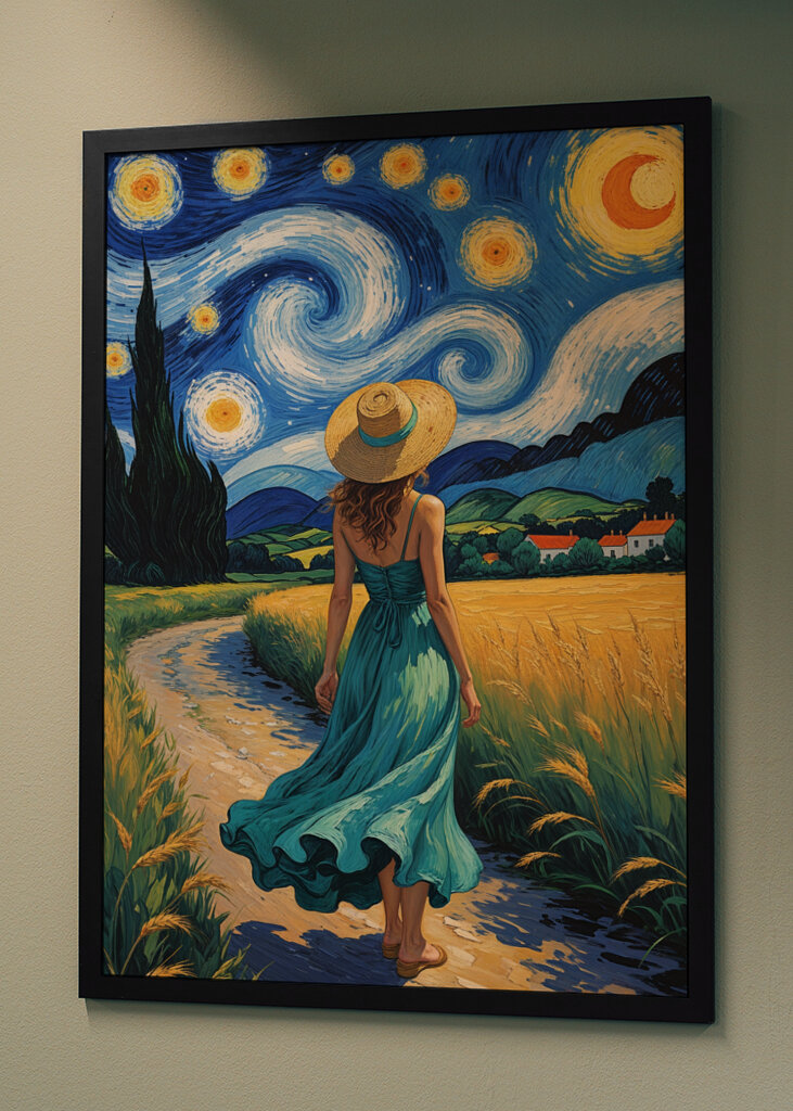 Frauen und die rollende Nacht