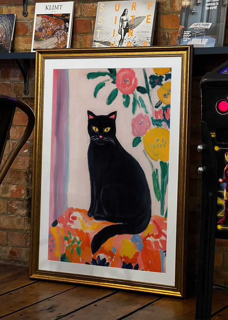 Cat "Matisse Style" 