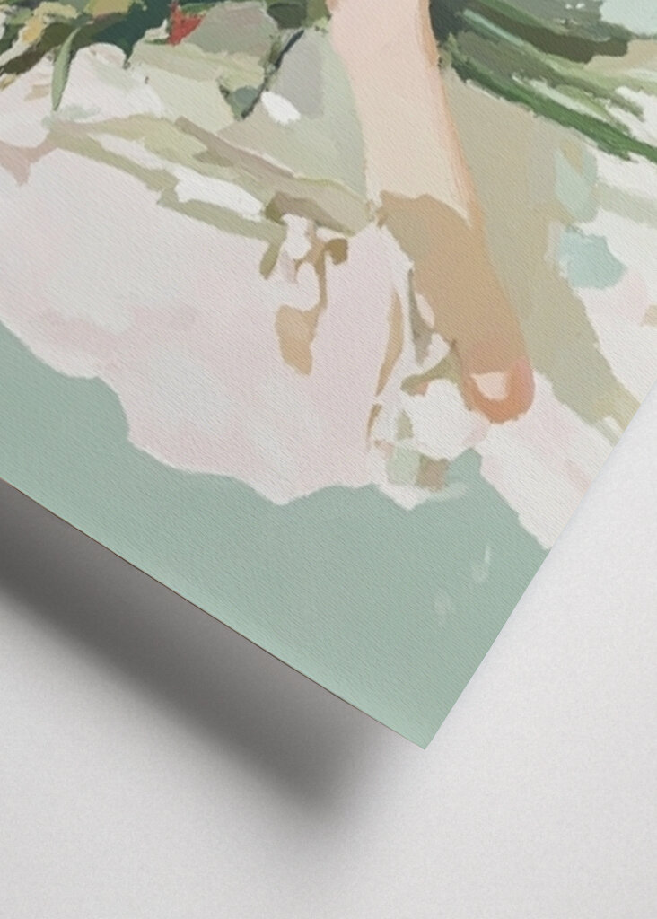 Bouquet of blue flowers