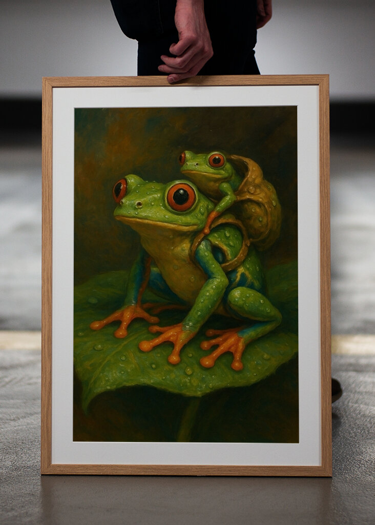 Frøfamilien på eventyr