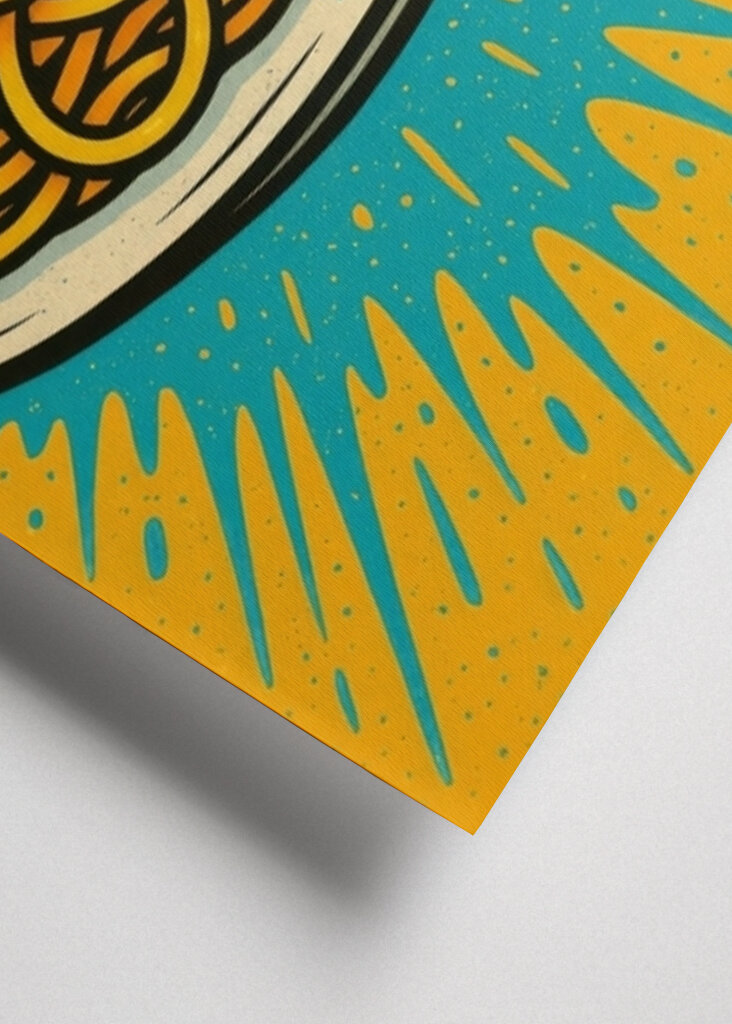 Spaghetti Pasta Napoli Pop Art